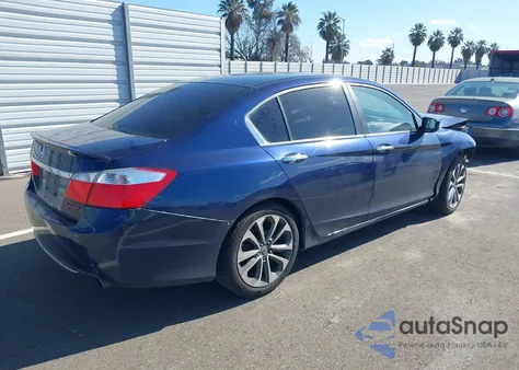 2014 Honda Accord Sport z USA, uszkodzony, nr VIN 1HGCR2F58EA087747